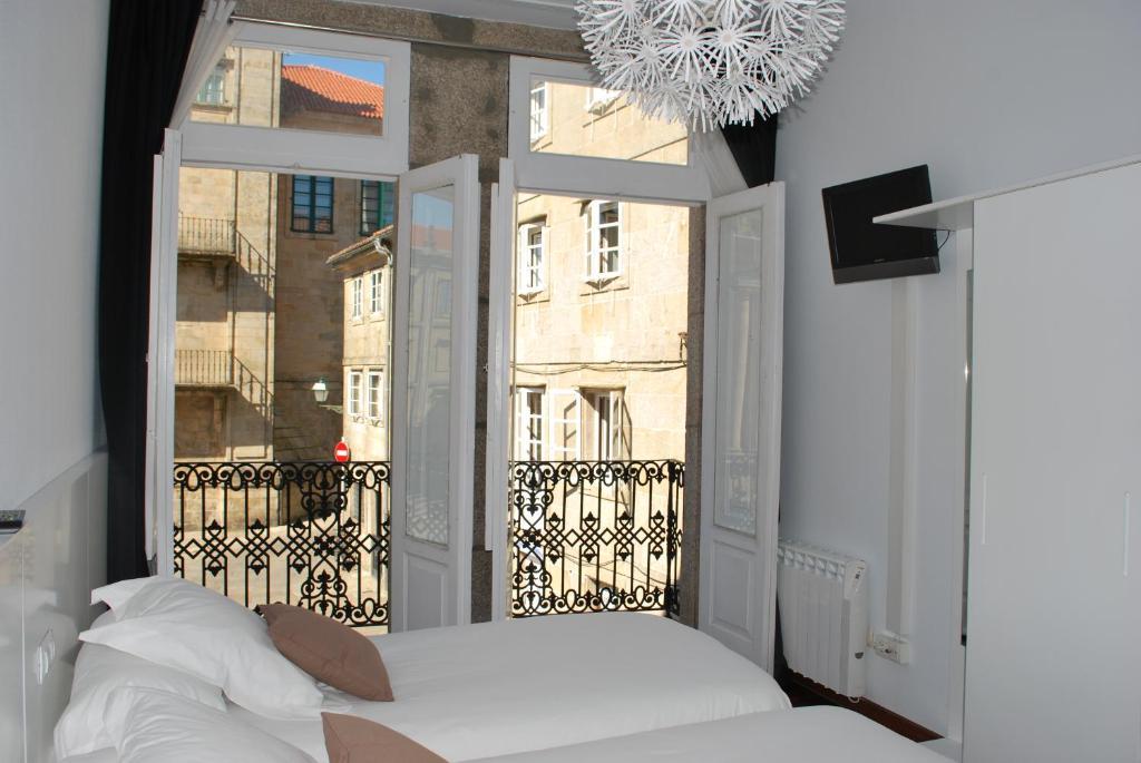 Pension Acibeche Santiago de Compostela Rum bild