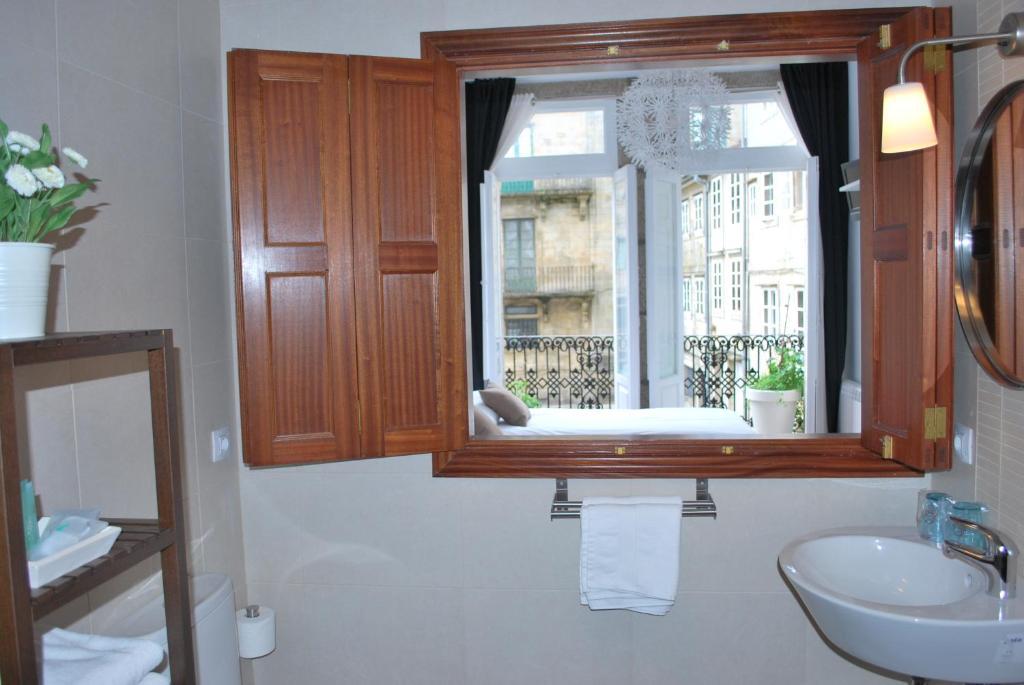 Pension Acibeche Santiago de Compostela Rum bild